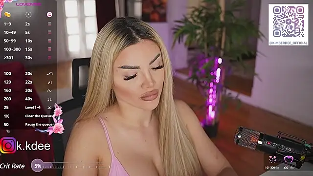 KimberDeee online show from February 27, 12:45 pm