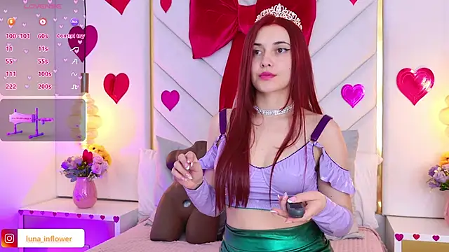 Flor delunaa online show from February 19, 12:56 pm