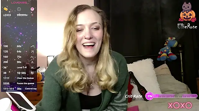 EllieeRose online show from November 23, 12:10 am