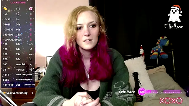 EllieeRose online show from December 15, 12:04 am