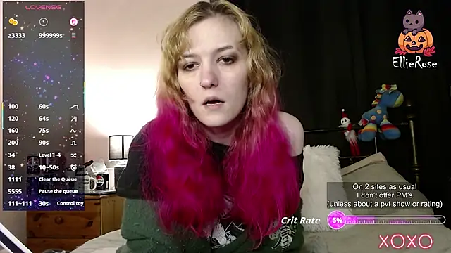 EllieeRose online show from February 16, 12:07 am