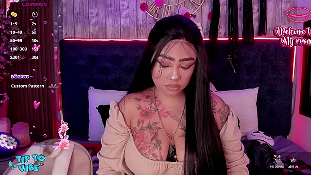 Snapshot of Neko_Misaki chatting on February 17, 10:34 am Neko Misaki online show from February 17, 10:34 am