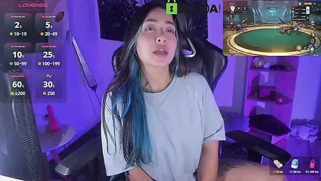 Snapshot of sweetcoralinee chatting on February 19, 4:41 am sweetcoralinee online show from February 19, 4:41 am