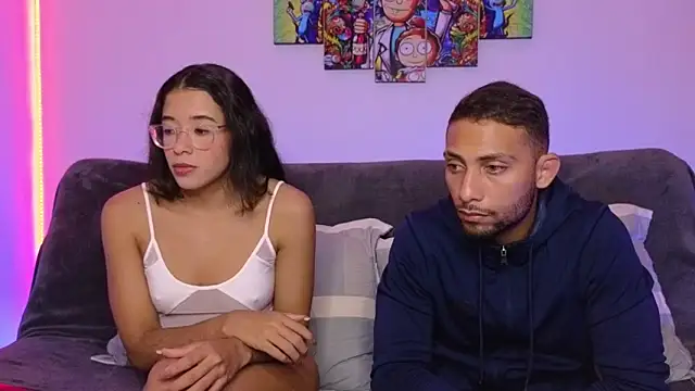 Snapshot of catalina_y_tylerjhons chatting on December 19, 4:56 am catalina y tylerjhons online show from December 19, 4:56 am