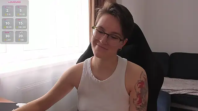 Snapshot of JessieFlower chatting on April 10, 8:08 am JessieFlower online show from April 10, 8:08 am