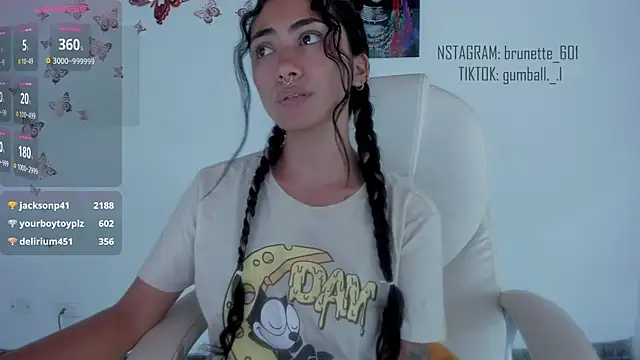 Snapshot of paula_brunette chatting on February 23, 7:00 am paula brunette online show from February 23, 7:00 am