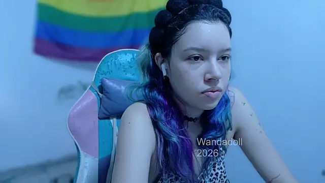 Snapshot of WandaDoll chatting on June 27, 12:22 pm WandaDoll online show from June 27, 12:22 pm