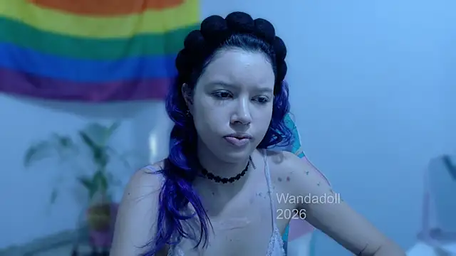 Snapshot of WandaDoll chatting on July 4, 12:11 pm WandaDoll online show from July 4, 12:11 pm