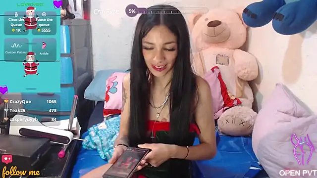 Snapshot of _Dulcinea777 chatting on December 28, 10:03 am Dulcinea777 online show from December 28, 10:03 am