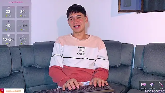 Mr daren  online show from April 27, 7:01 pm