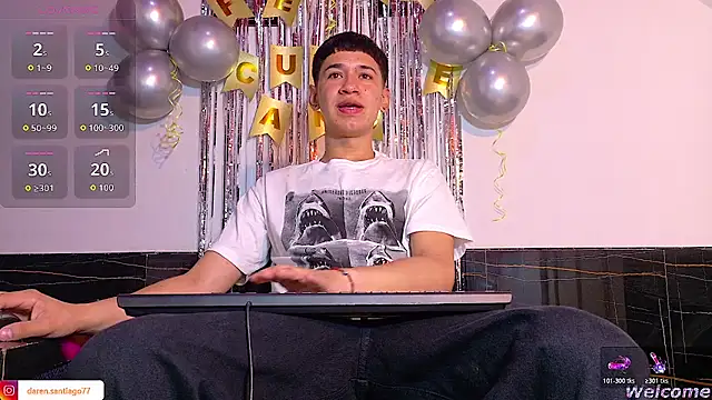 Mr daren  online show from May 6, 6:02 pm