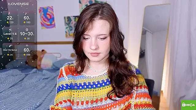 HanahCute online show from October 23, 9:46 pm