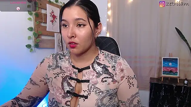 Snapshot of Zetrionn chatting on March 5, 2:25 am Zetrionn online show from March 5, 2:25 am