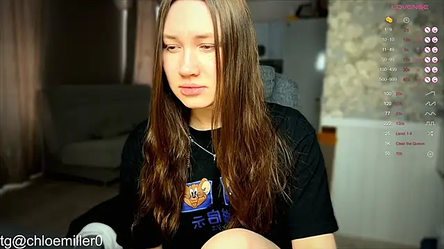 ChloeMillerMeow online show from January 21, 8:08 am