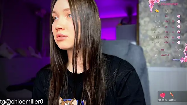 ChloeMillerMeow online show from February 3, 7:42 pm