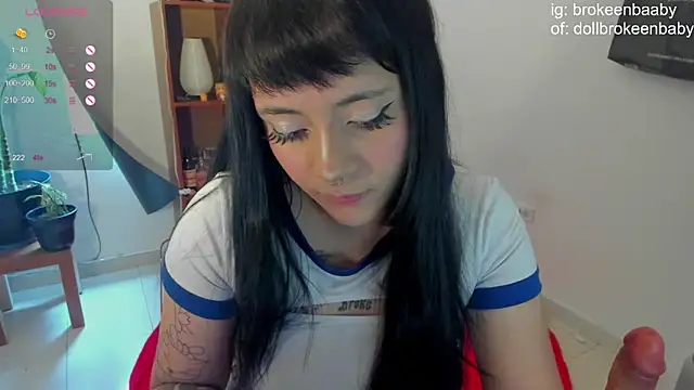 Snapshot of droolingdollfacee chatting on January 31, 8:54 pm droolingdollfacee online show from January 31, 8:54 pm