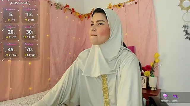 AishaAmin  online show from February 9, 12:20 pm