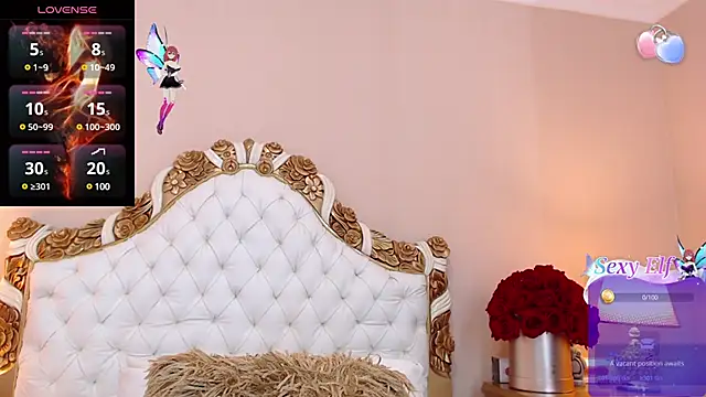 Snapshot of AdelinaVans chatting on February 19, 12:00 pm AdelinaVans online show from February 19, 12:00 pm
