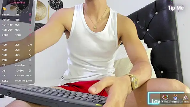 Snapshot of Sebastian-Dash chatting on October 16, 12:00 am Sebastian-Dash online show from October 16, 12:00 am