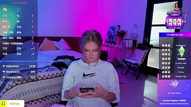 PrincessVS online show from February 8, 3:41 am