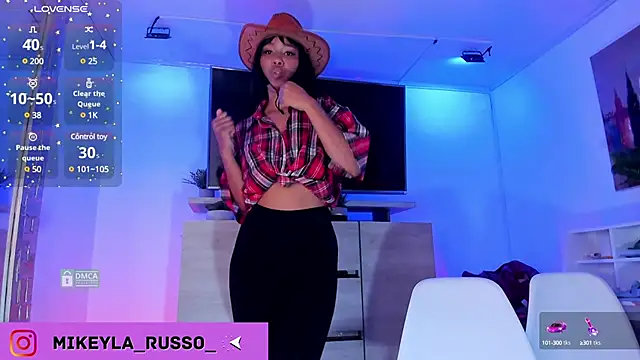 Mikeyla-Russo online show from January 23, 10:01 pm