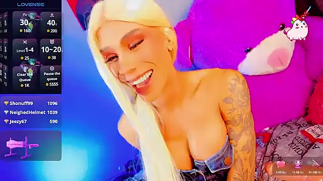 Alexa Chanell Oficial online show from January 26, 8:57 am