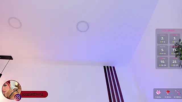 Scarlett Morgan  online show from February 3, 8:25 pm