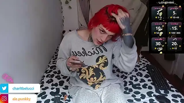charlotbelucci  online show from May 17, 1:18 pm