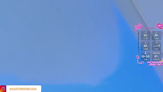 Snapshot of MelissaKarterrs chatting on March 10, 12:21 pm MelissaKarterrs online show from March 10, 12:21 pm