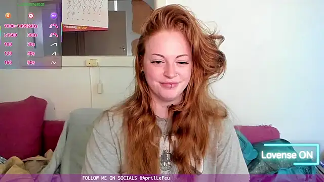 aaprill online show from February 18, 8:10 am