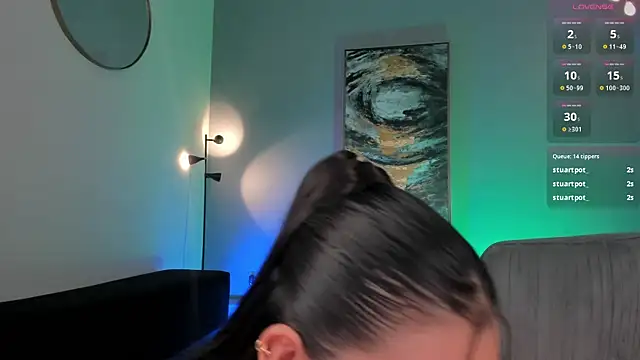 AngelicaVega online show from December 28, 1:08 am