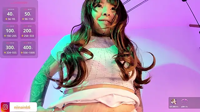 NinaInk online show from September 23, 1:58 pm