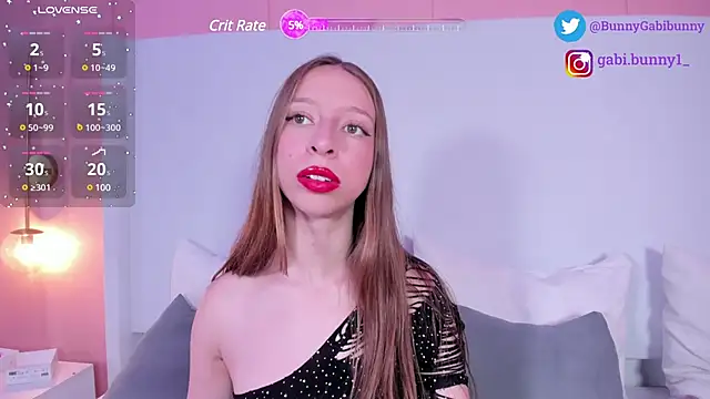 gabi bunny online show from December 17, 5:26 pm