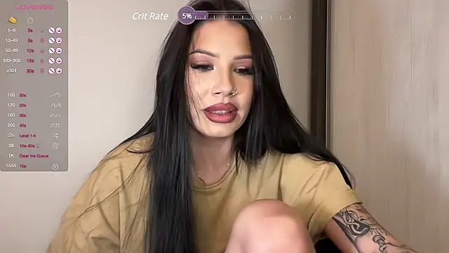 Snapshot of FoxyZen chatting on March 7, 7:38 pm FoxyZen online show from March 7, 7:38 pm