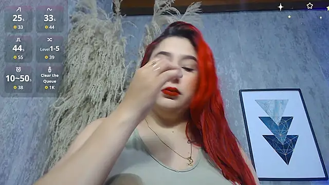 Snapshot of aria_li chatting on October 8, 12:03 pm aria li online show from October 8, 12:03 pm