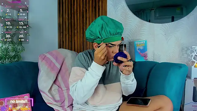 yossi peach cute online show from May 2, 9:09 pm