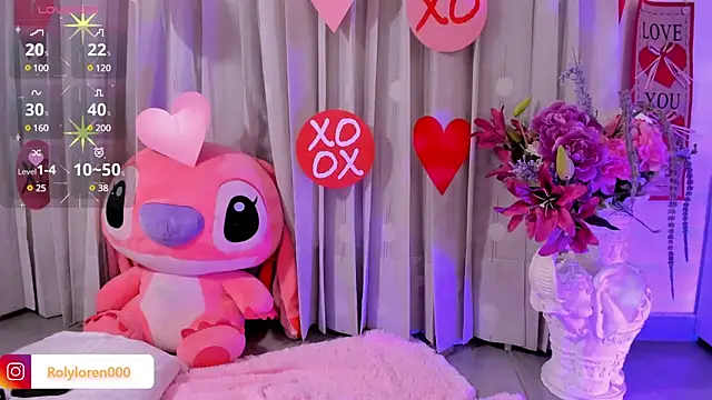 RolyLoren online show from February 11, 11:12 pm