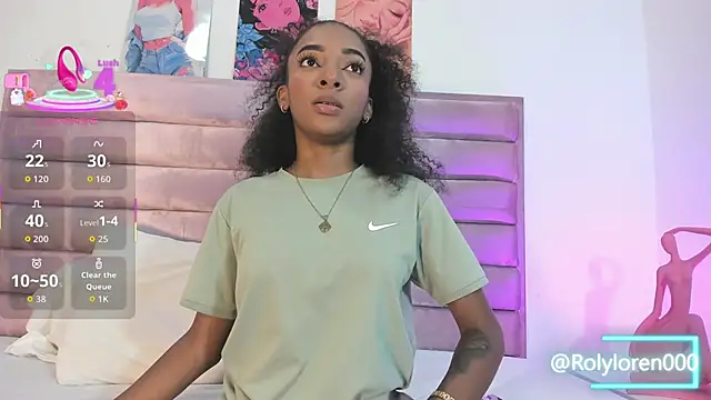 RolyLoren online show from February 12, 9:32 pm