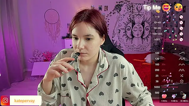 callmekatesmith online show from February 21, 7:54 pm