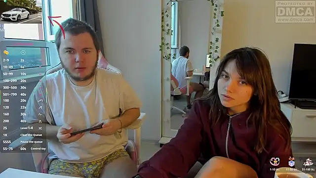 Snapshot of MashkaRay chatting on November 8, 12:27 pm MashkaRay online show from November 8, 12:27 pm