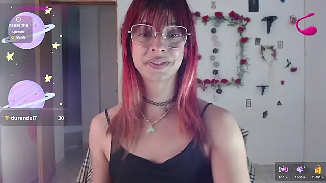 Snapshot of _GalyaX_ chatting on March 9, 1:09 am GalyaX online show from March 9, 1:09 am