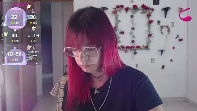 Snapshot of _GalyaX_ chatting on March 16, 1:22 am GalyaX online show from March 16, 1:22 am