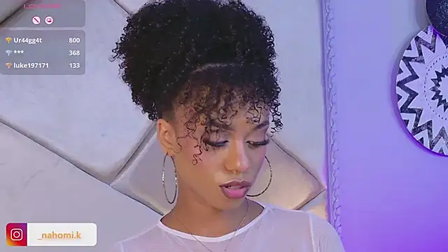 Snapshot of Nahomi_King chatting on February 12, 7:24 pm Nahomi King online show from February 12, 7:24 pm