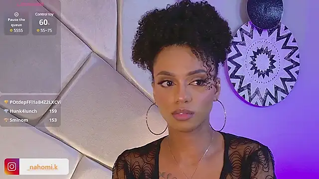 Snapshot of Nahomi_King chatting on February 13, 4:28 pm Nahomi King online show from February 13, 4:28 pm