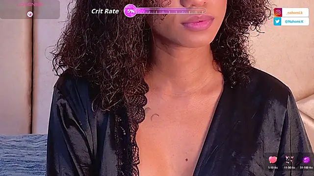 Snapshot of Nahomi_King chatting on April 14, 1:39 pm Nahomi King online show from April 14, 1:39 pm