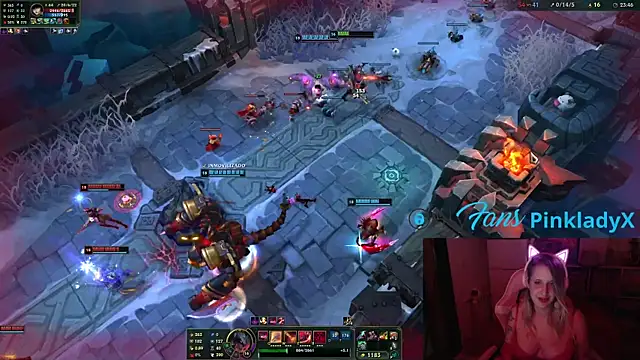 Snapshot of Pinkyladyxxx chatting on January 11, 3:02 am Pinkyladyxxx online show from January 11, 3:02 am