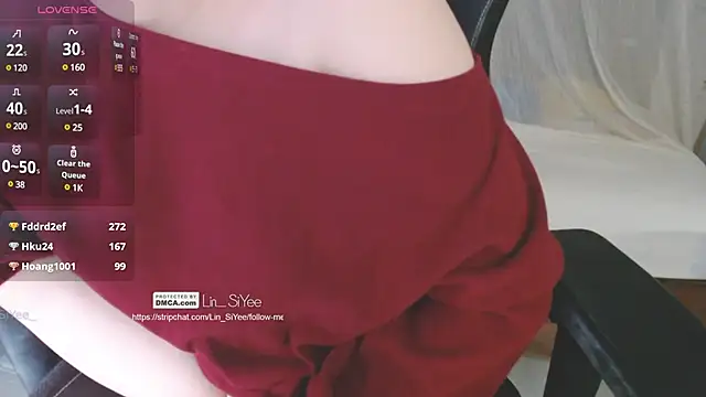 Snapshot of Lin_SiYee chatting on January 12, 12:55 pm Lin SiYee online show from January 12, 12:55 pm