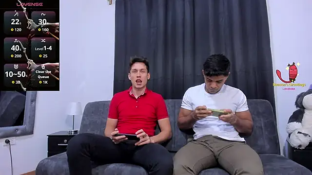 Luciano and Marlon online show from October 22, 6:07 pm