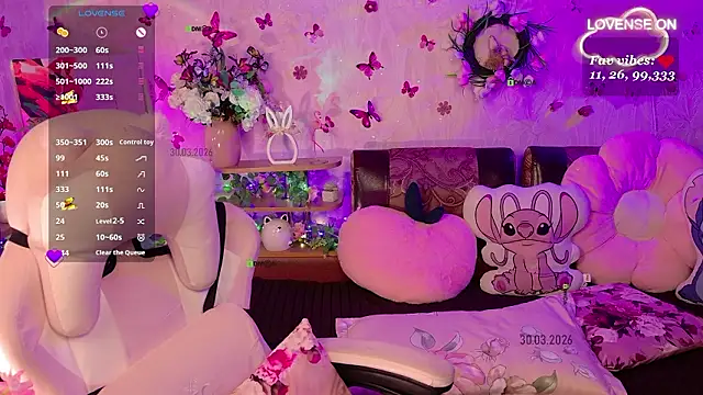 Miss SweetPeach online show from March 30, 7:04 pm