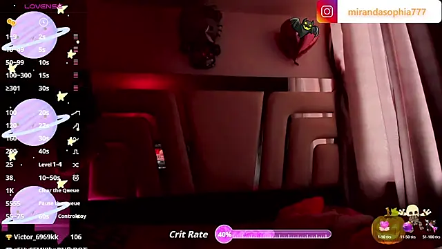 Sabriandlindaa online show from October 31, 5:25 pm